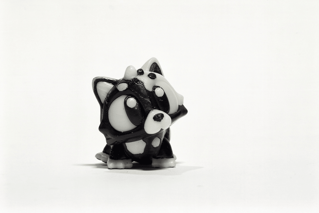 3D Druck Katzen Spielzeug – bewegliche Tierfiguren – Swiss Made