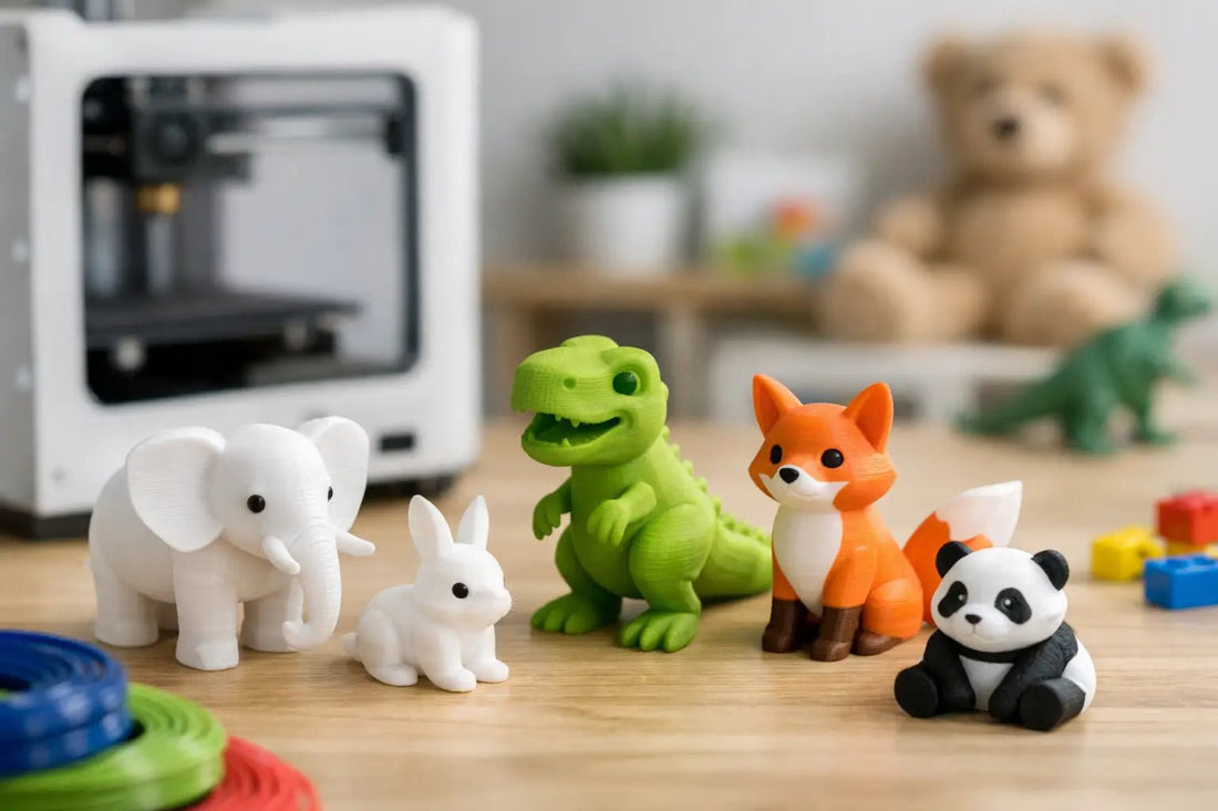 3D gedruckte Tierfiguren für Kinder kaufen - Protoplot3D