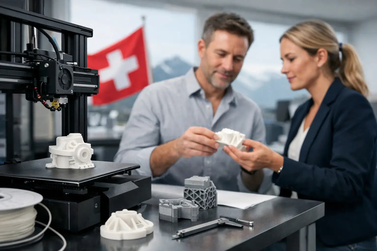 3D Druck lokal produzieren lassen in der Schweiz