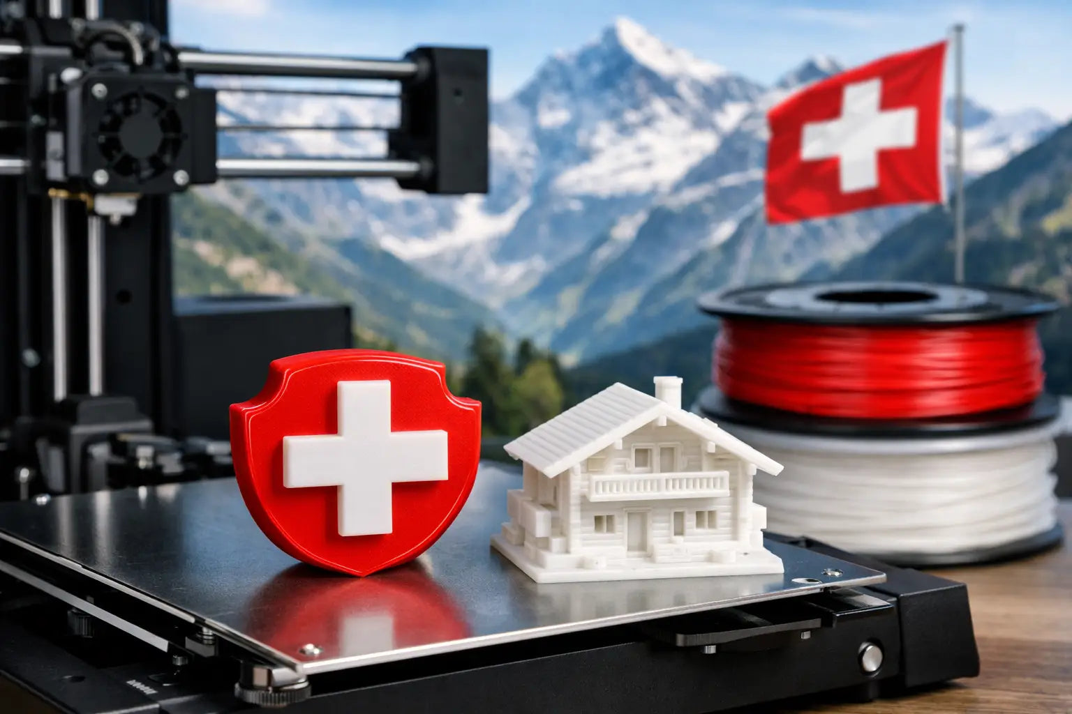 Swiss Made 3D Druck Produkte aus der Schweiz