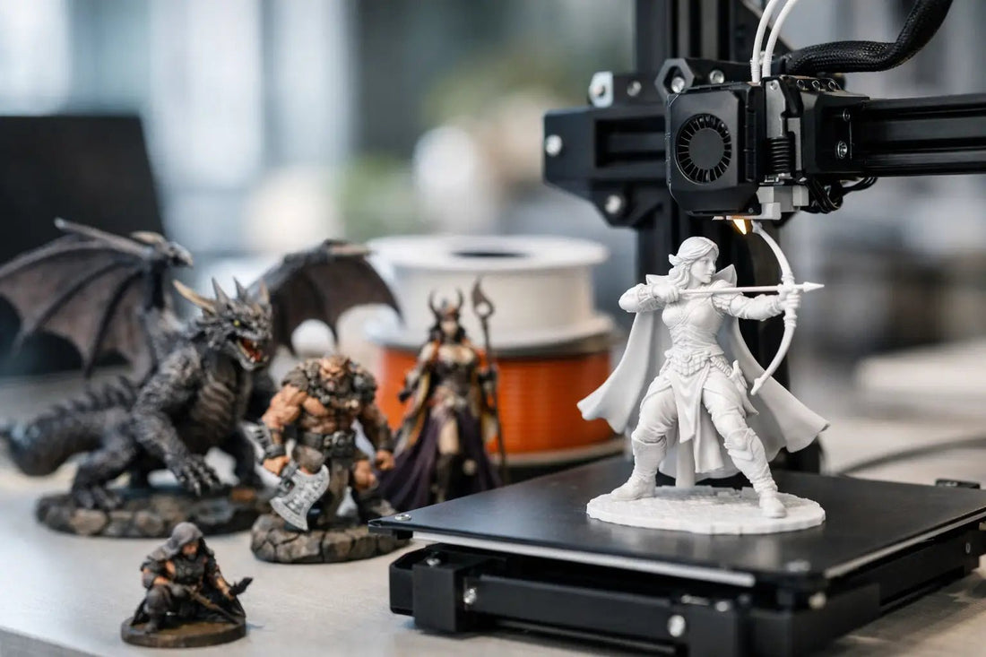 Fantasie Figuren 3D Druck mit Charakter - Protoplot3D