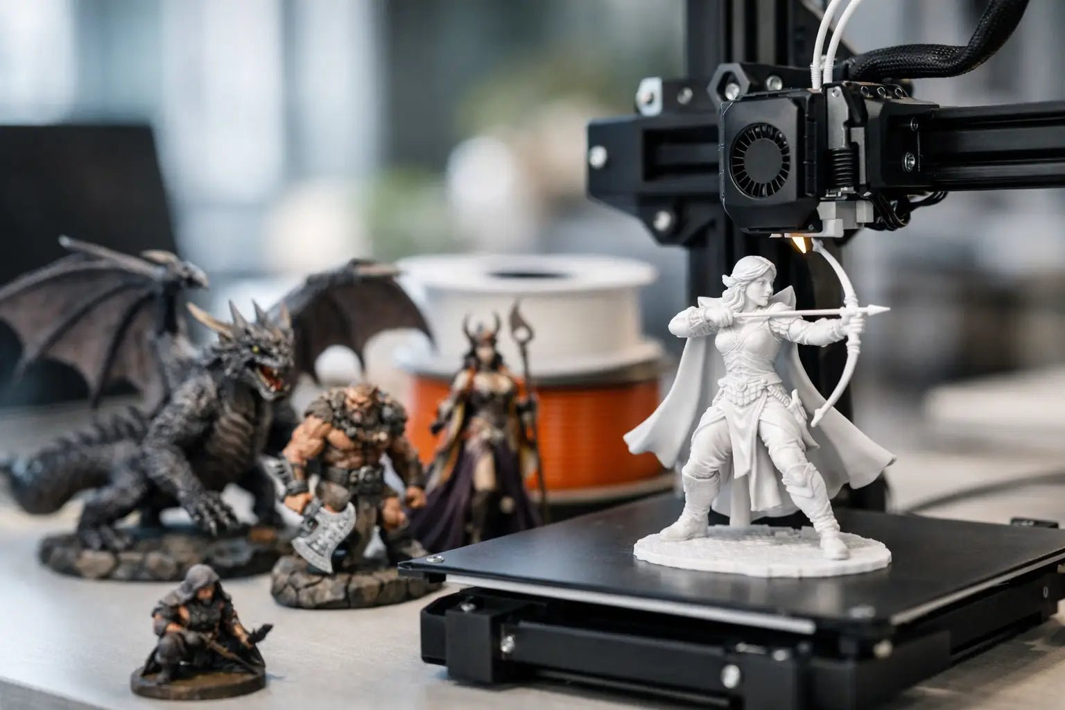 Fantasie Figuren 3D Druck mit Charakter - Protoplot3D