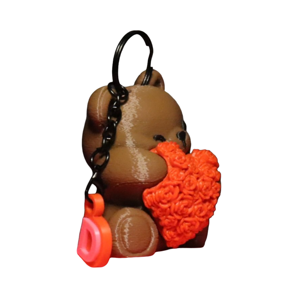 Taschenanhänger – Herzbär