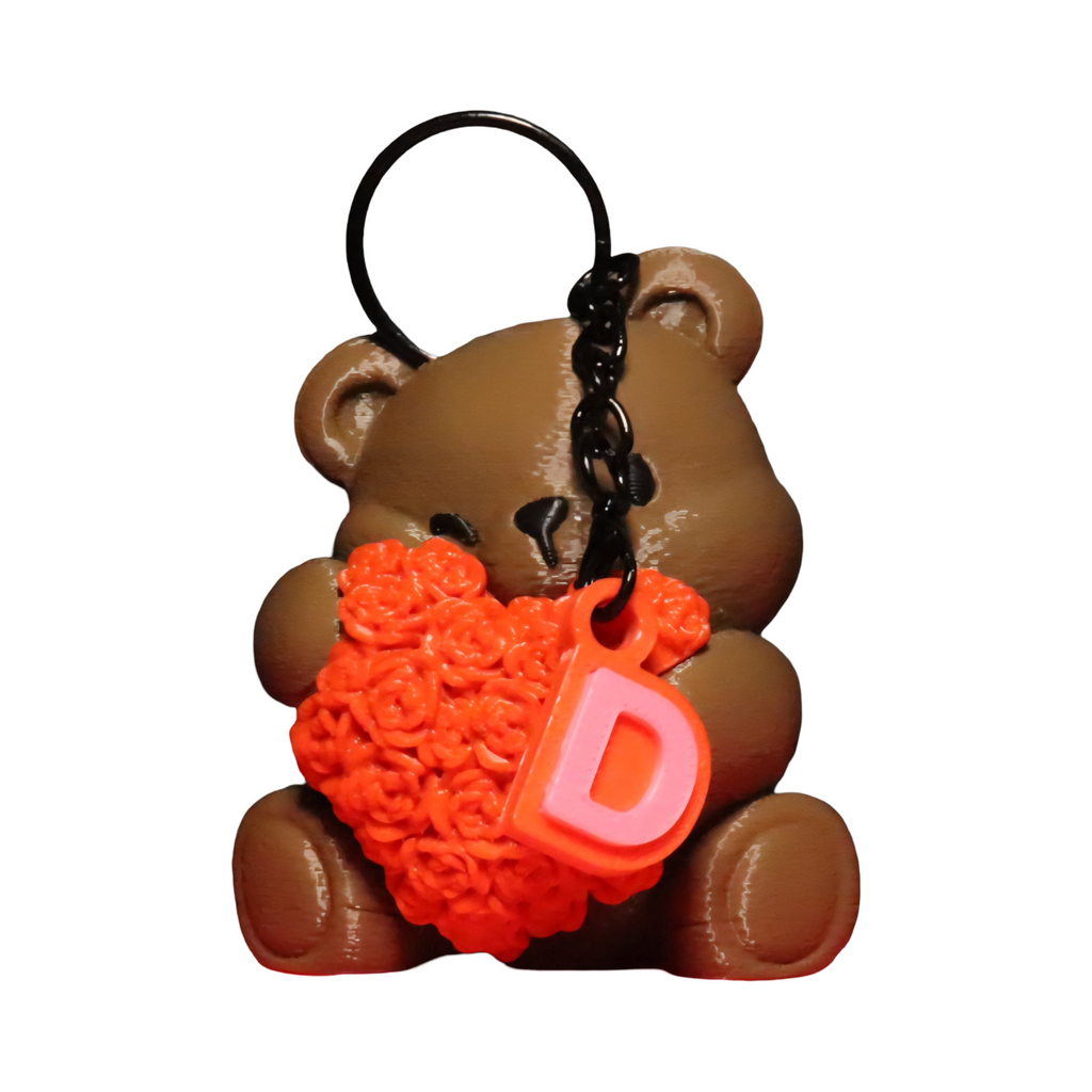 Taschenanhänger – Herzbär