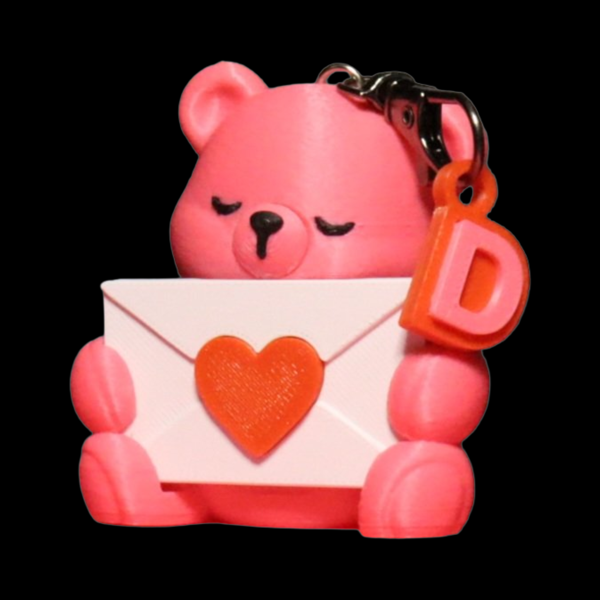 Bag charm - Love Post Bear