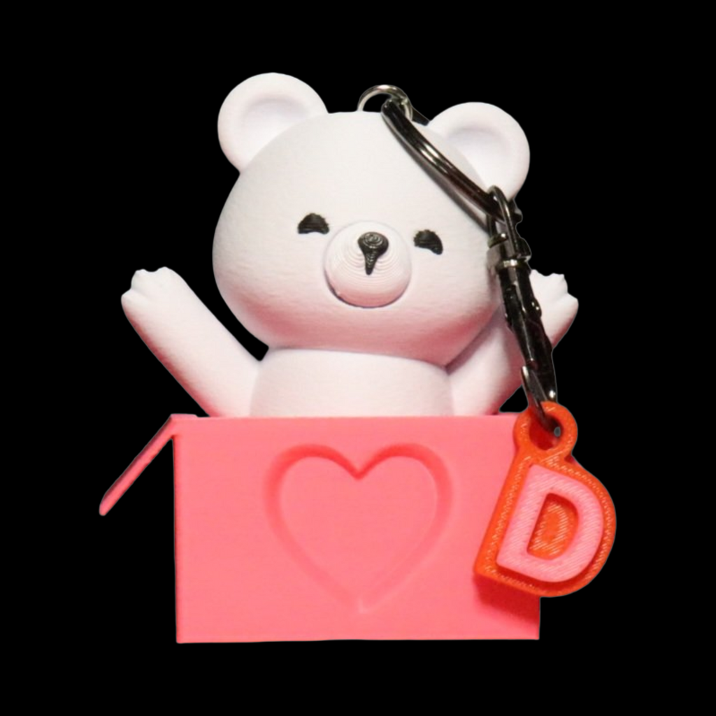 Taschenanhänger - Überraschungsbär