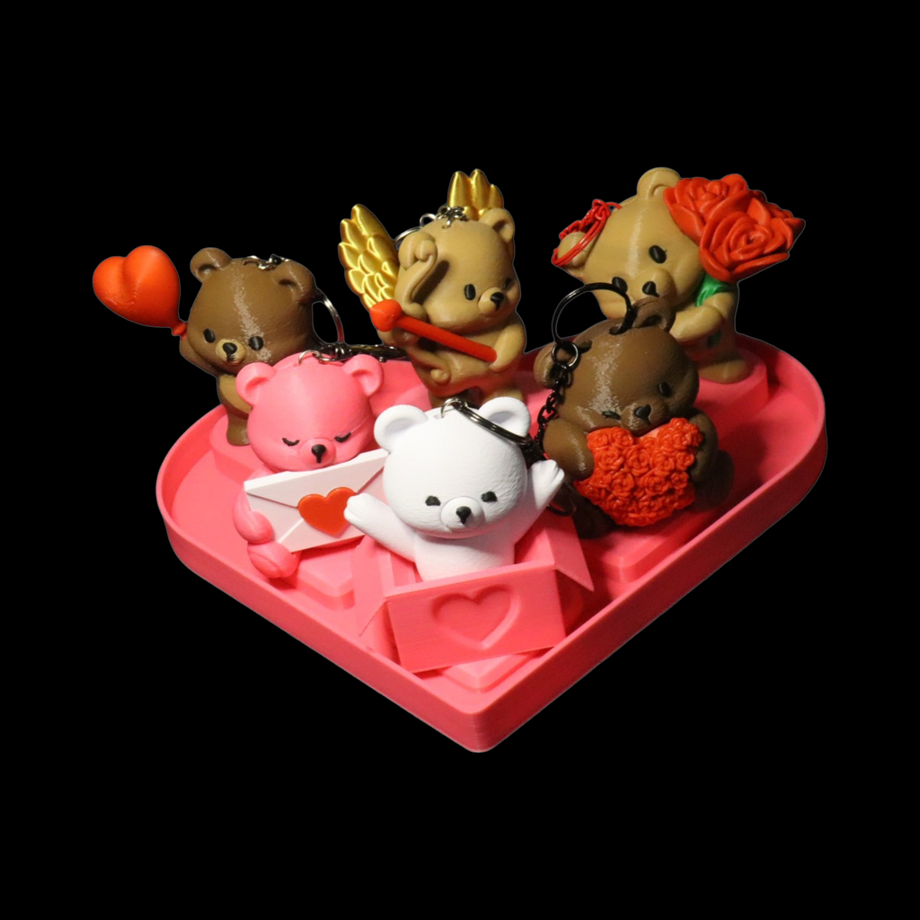 Bag charm - Love Post Bear