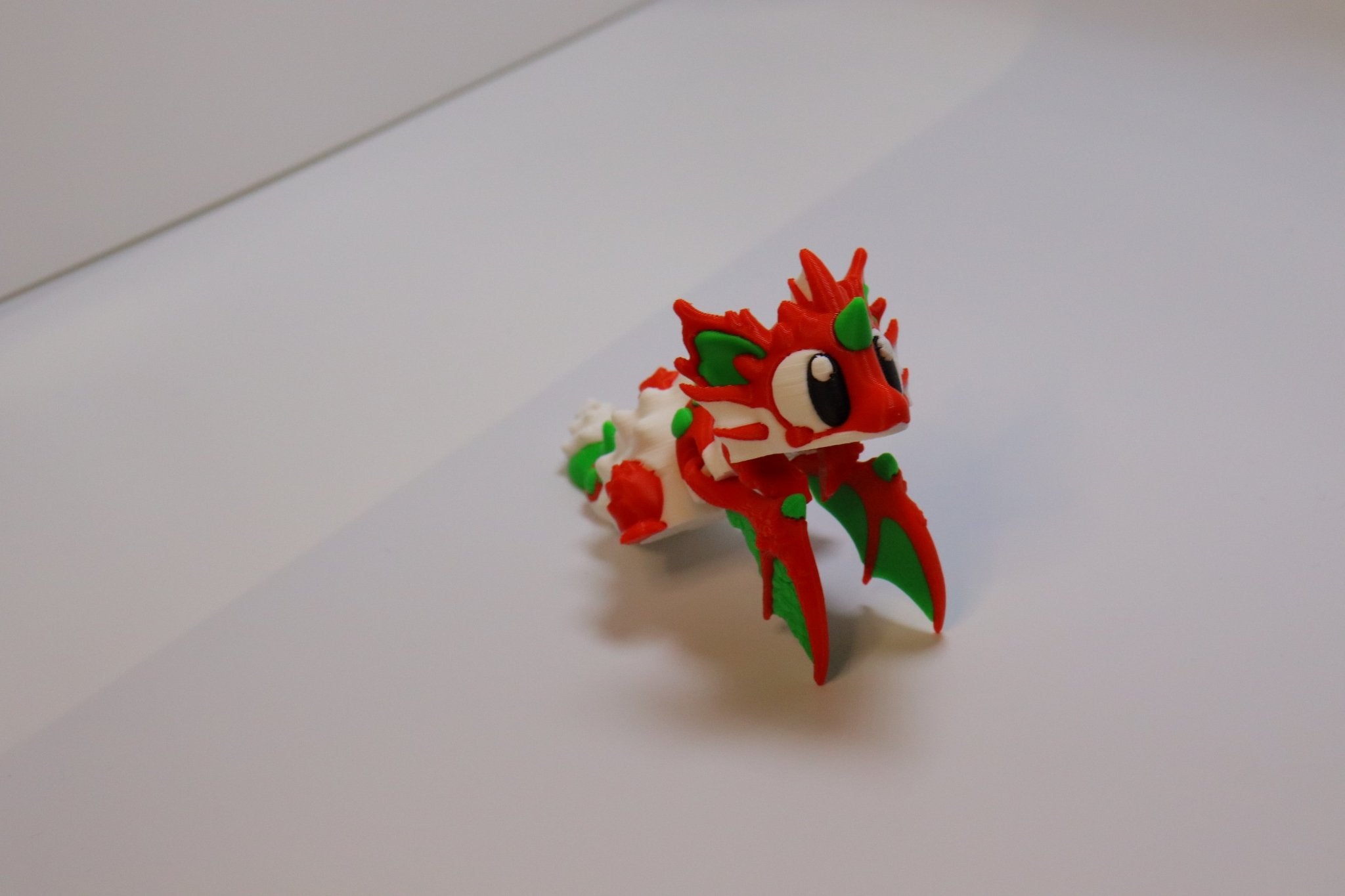 3D Drache beweglich – Infernia – Spielzeug Drache mit Ei – Swiss Made Schweiz - Protoplot3D