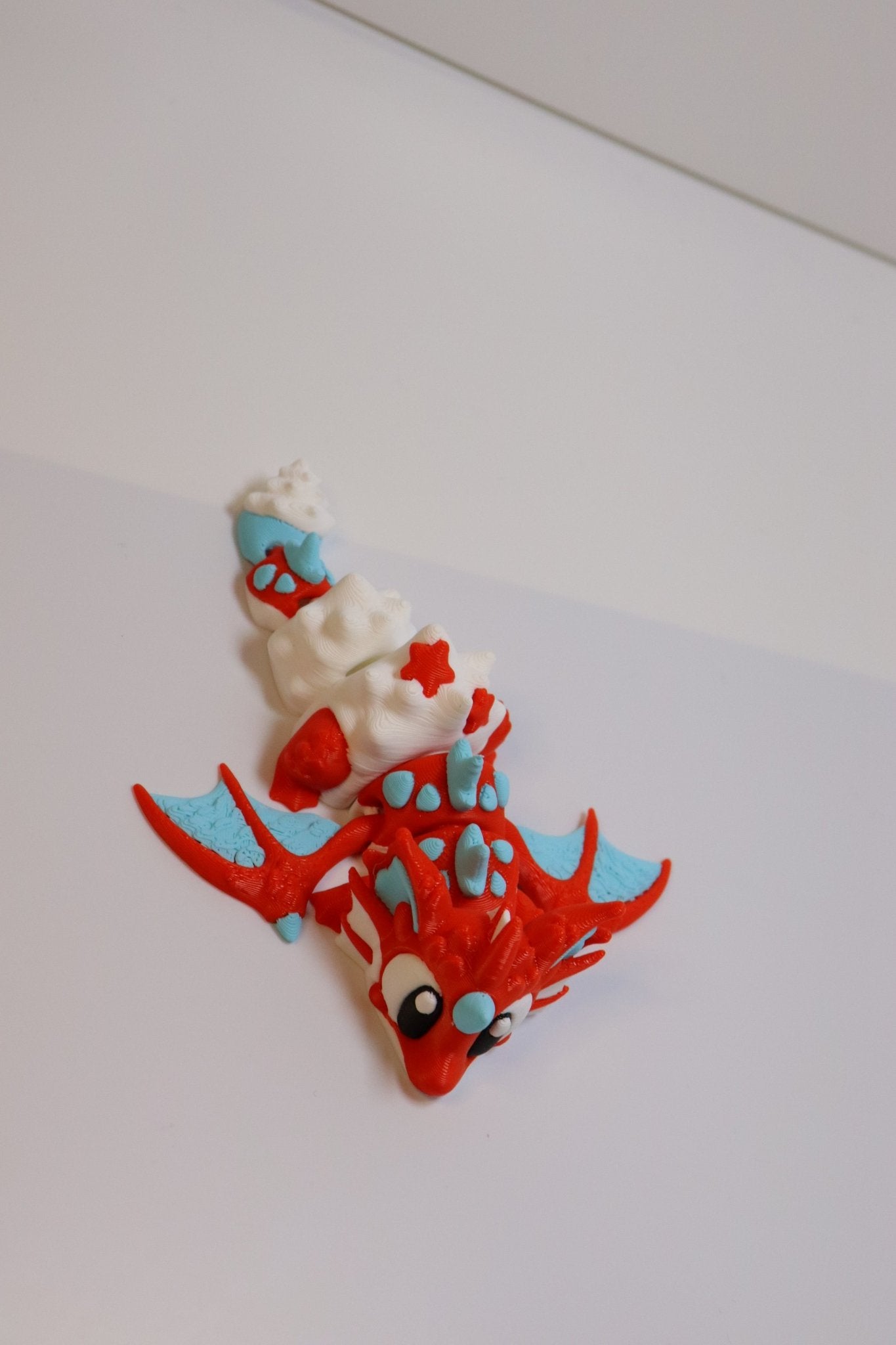 3D Drache beweglich – Infernia – Spielzeug Drache mit Ei – Swiss Made Schweiz - Protoplot3D