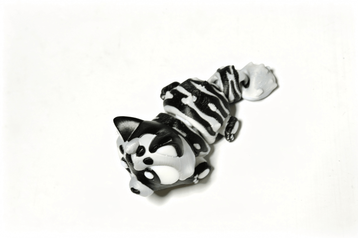 3D Druck Katzen Spielzeug – bewegliche Tierfiguren – Swiss Made - Protoplot3D