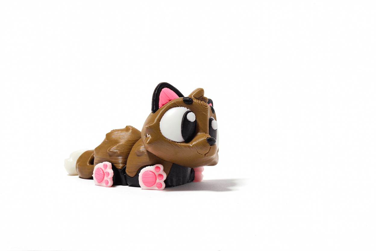 3D Druck Katzen Spielzeug – bewegliche Tierfiguren – Swiss Made - Protoplot3D