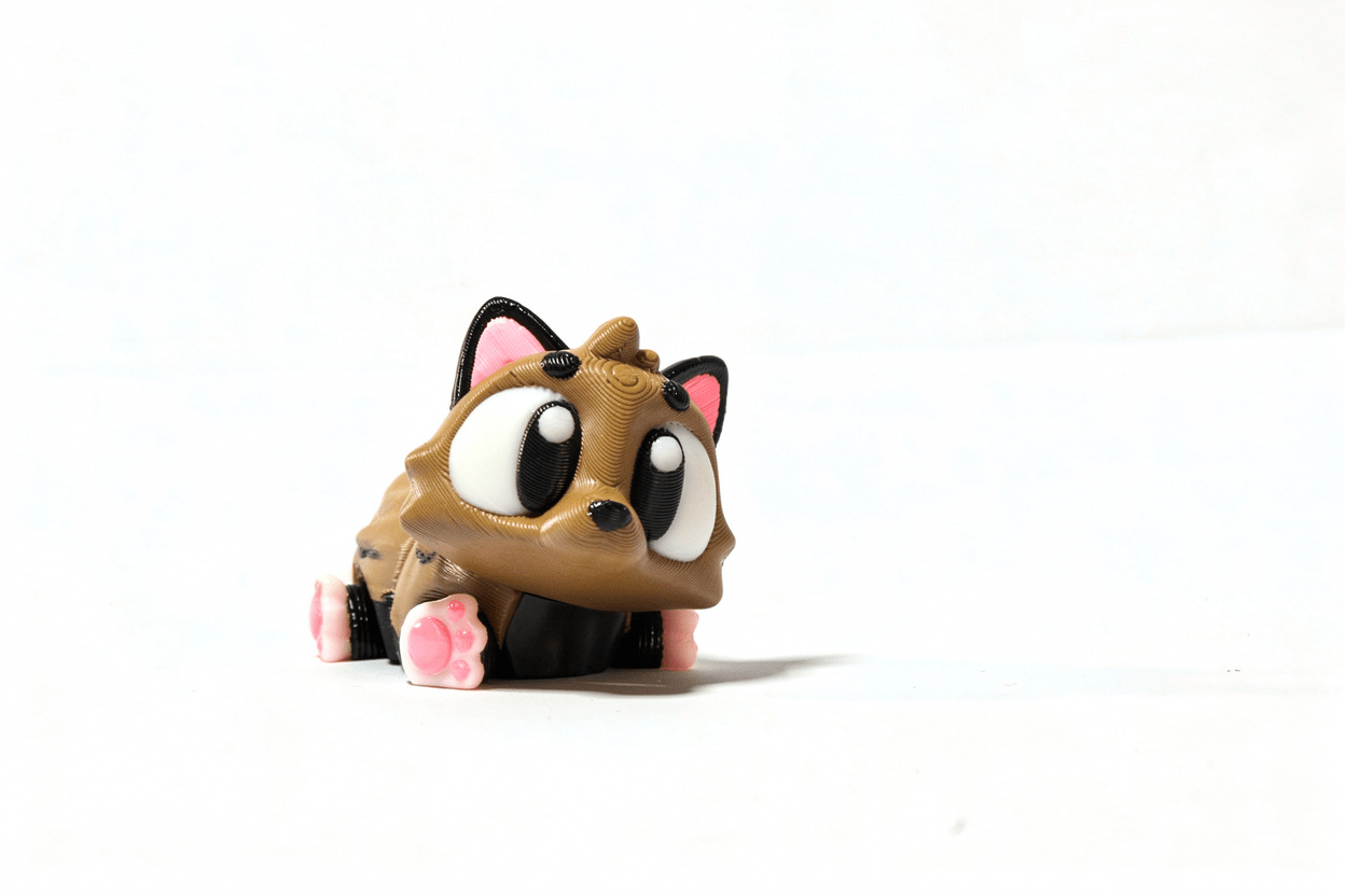 3D Druck Katzen Spielzeug – bewegliche Tierfiguren – Swiss Made - Protoplot3D