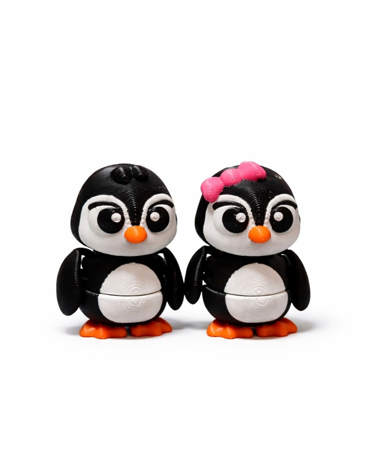 3D Druck Pinguin Spielzeug – bewegliche Tierfiguren – Swiss Made - Protoplot3D
