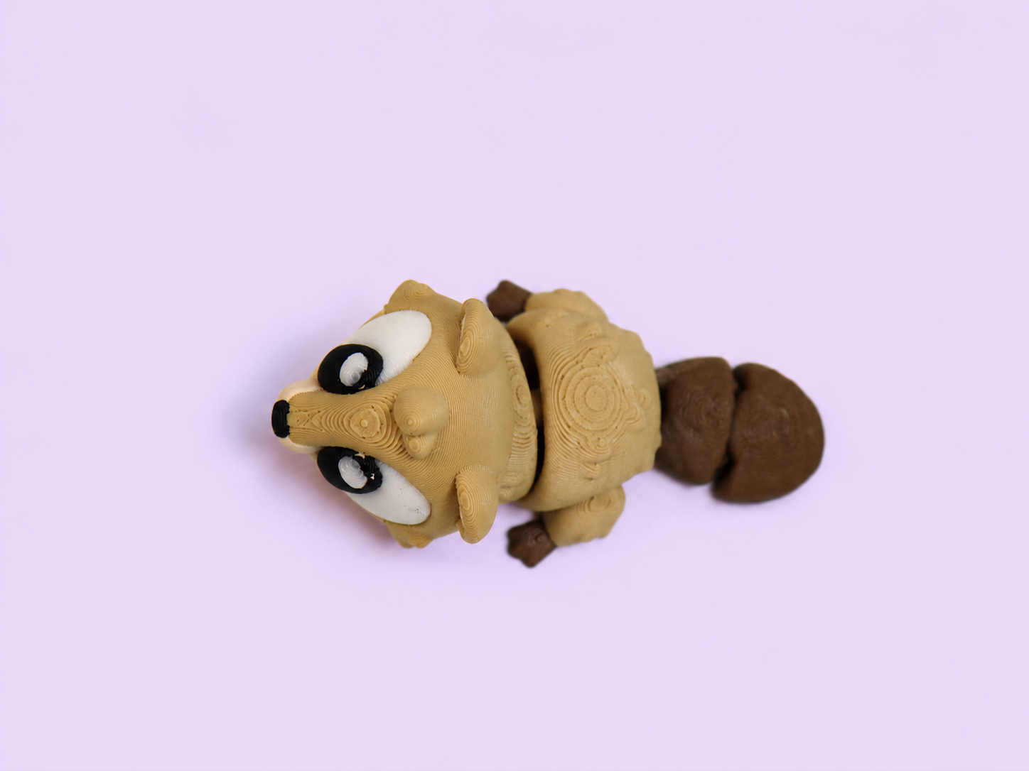 Flexible Beaver Figurine – 3D Printed Toy Swiss Made