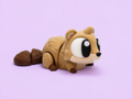 Flexible Beaver Figurine – 3D Printed Toy Swiss Made