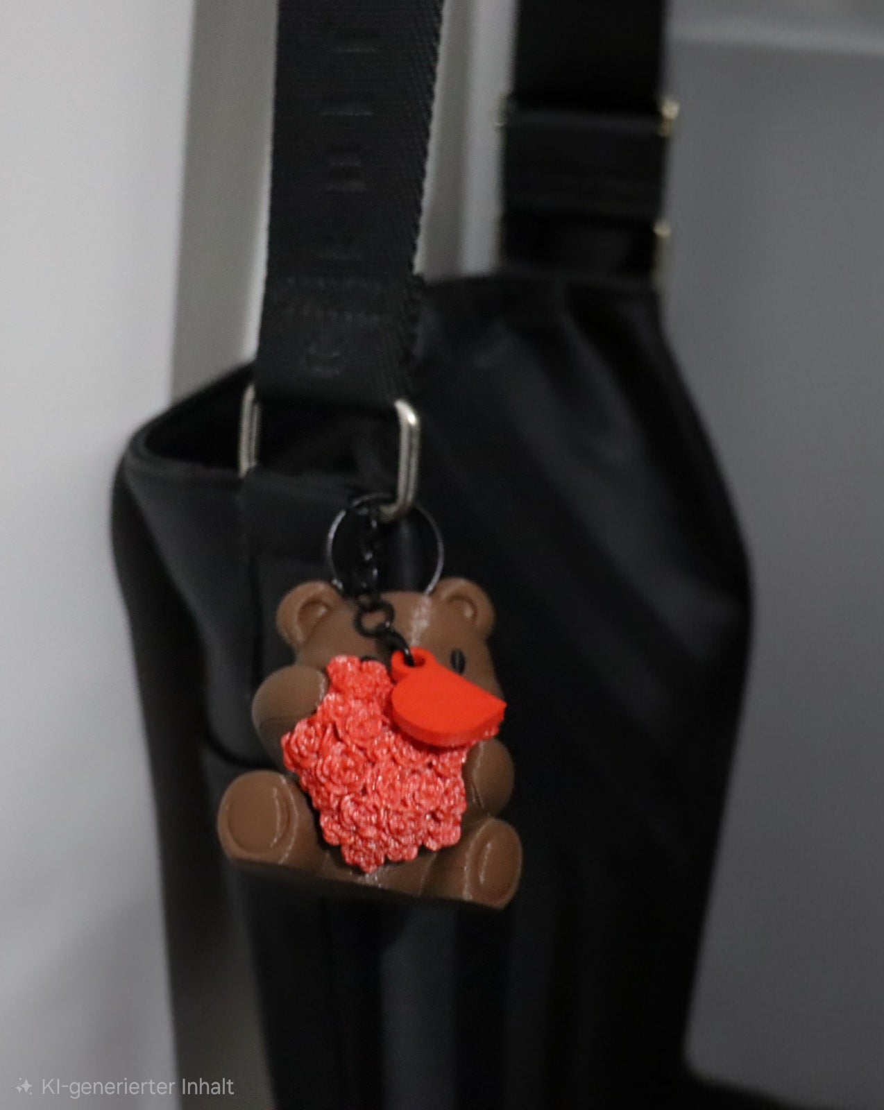 Bag charm – Heart bear