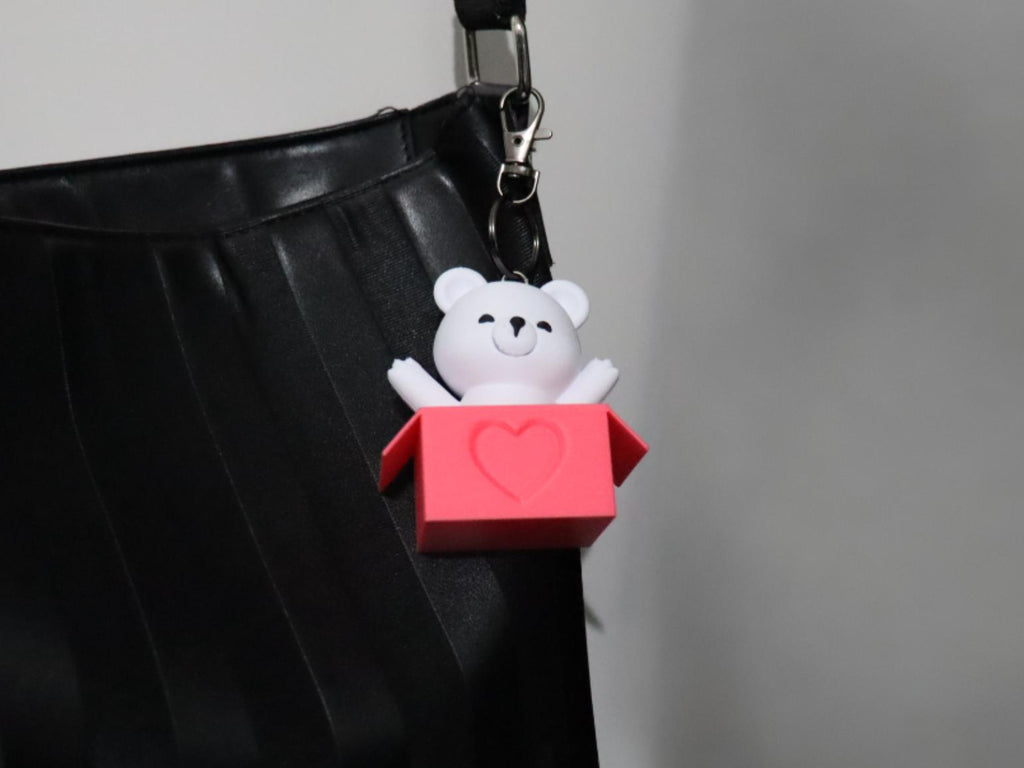 Taschenanhänger - Überraschungsbär