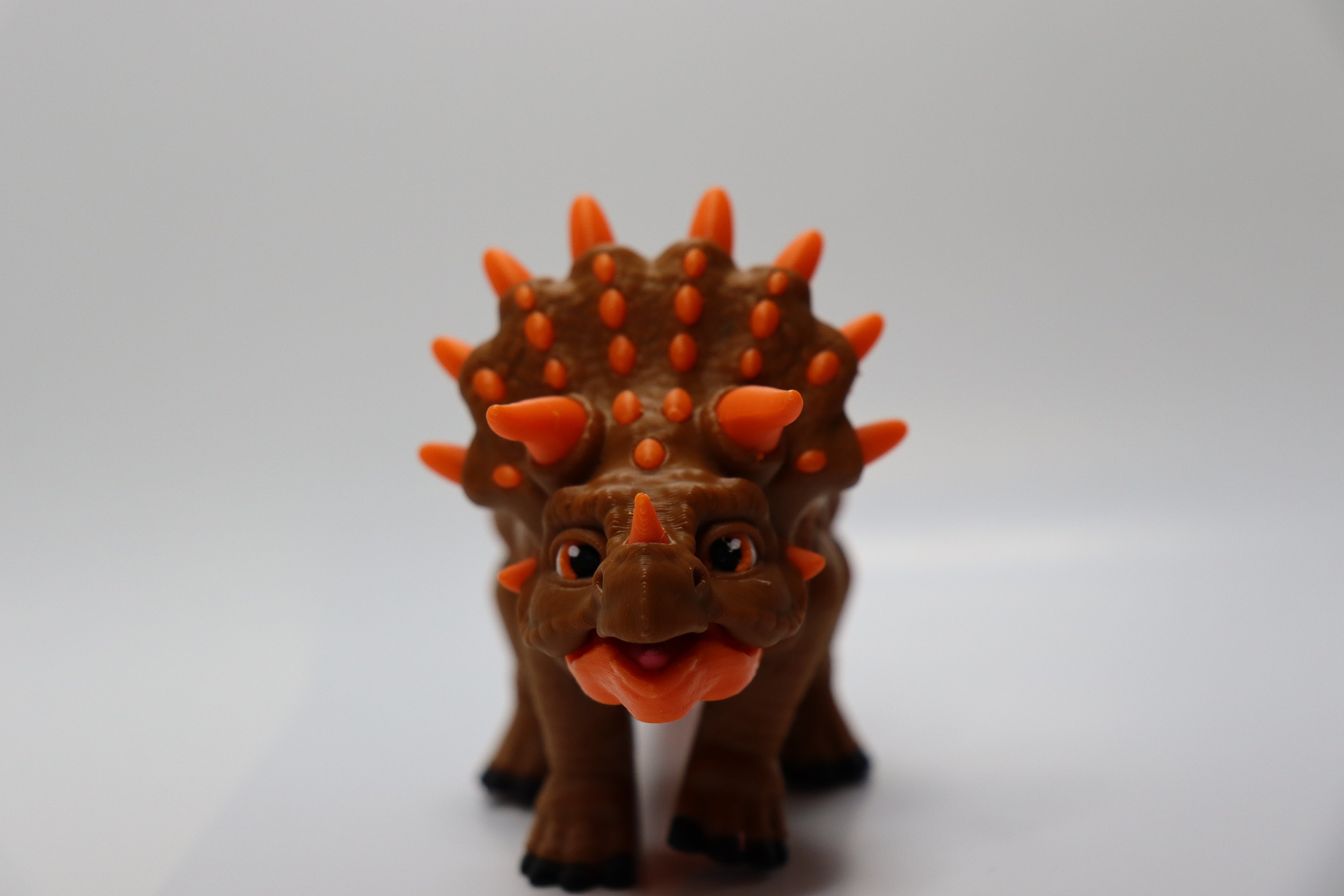 Triceratops Dino Figur – Beweglicher Dinosaurier – 3D Druck Spielzeug – Swiss Made