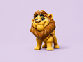 Safari Animal Figures – Lion, Giraffe & Monkey – Swiss Made
