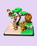 Safari Wildlife Playset – 3D Printed Toy Swiss Made
