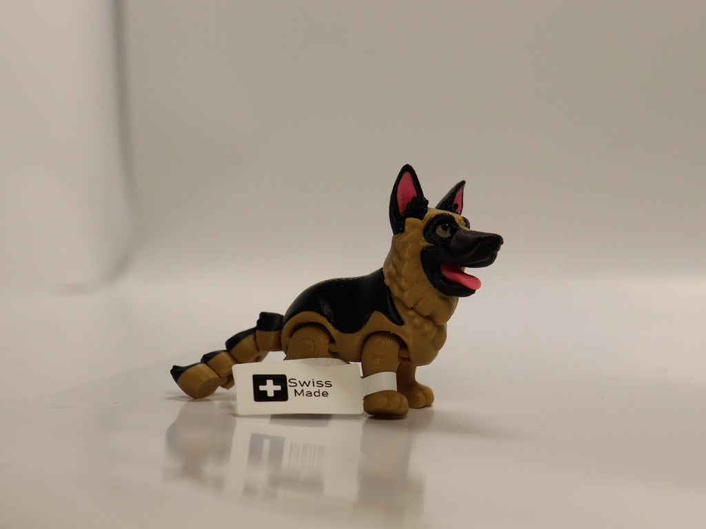 Schäferhund Figur – 3D Druck Tierfigur – Swiss Made