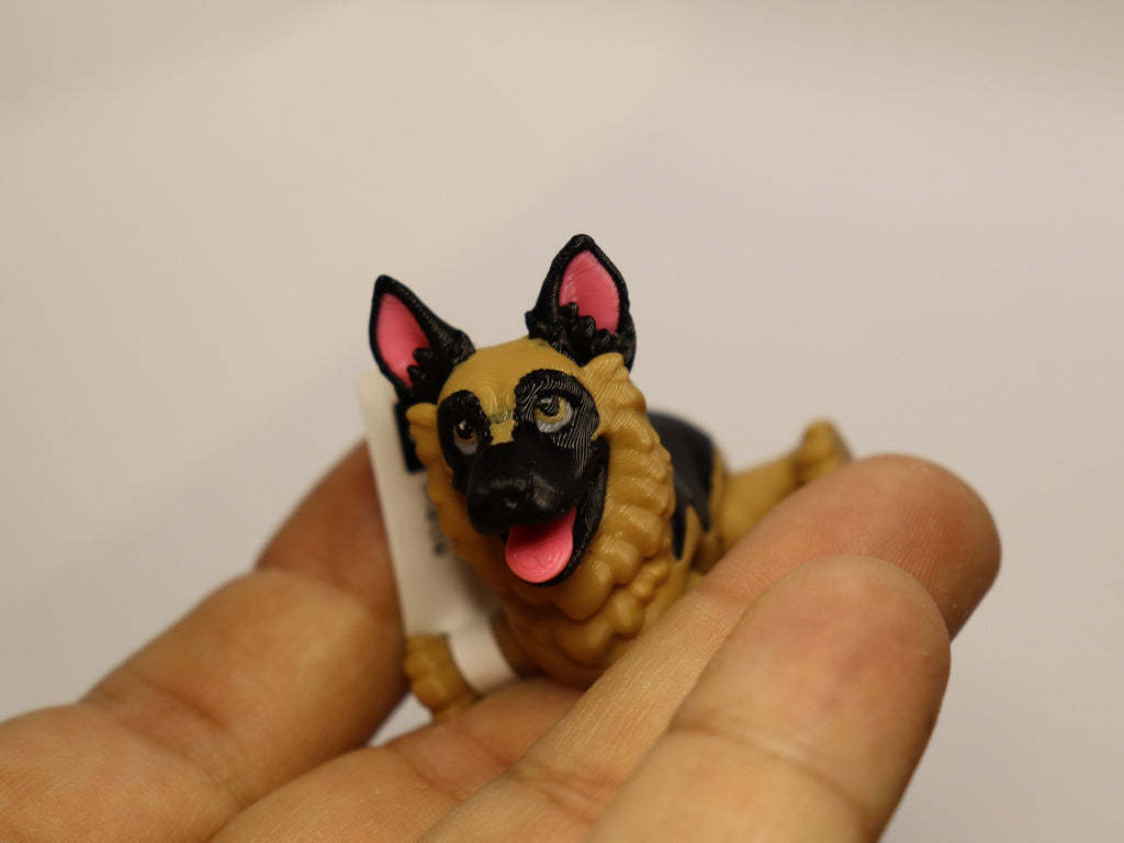 Schäferhund Figur – 3D Druck Tierfigur – Swiss Made