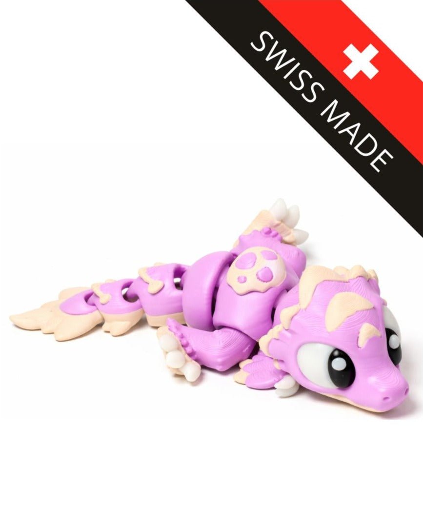 Baby Velociraptor – Beweglicher 3D Druck Dino – Spielzeug – Swiss Made - Protoplot3D