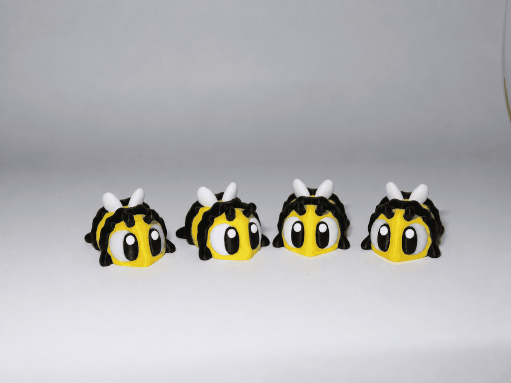 Bewegliche Bienenfigur | 3D-gedruckte Biene - ProtoPlot3D