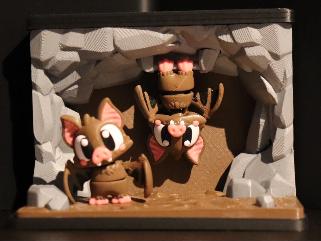 Buddy Set – Fledermaus Höhle 🦇🌑 - Protoplot3D