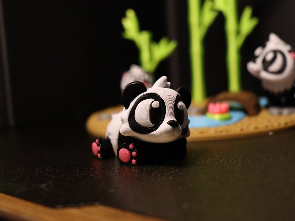 Buddy Set – Panda Figuren - Protoplot3D