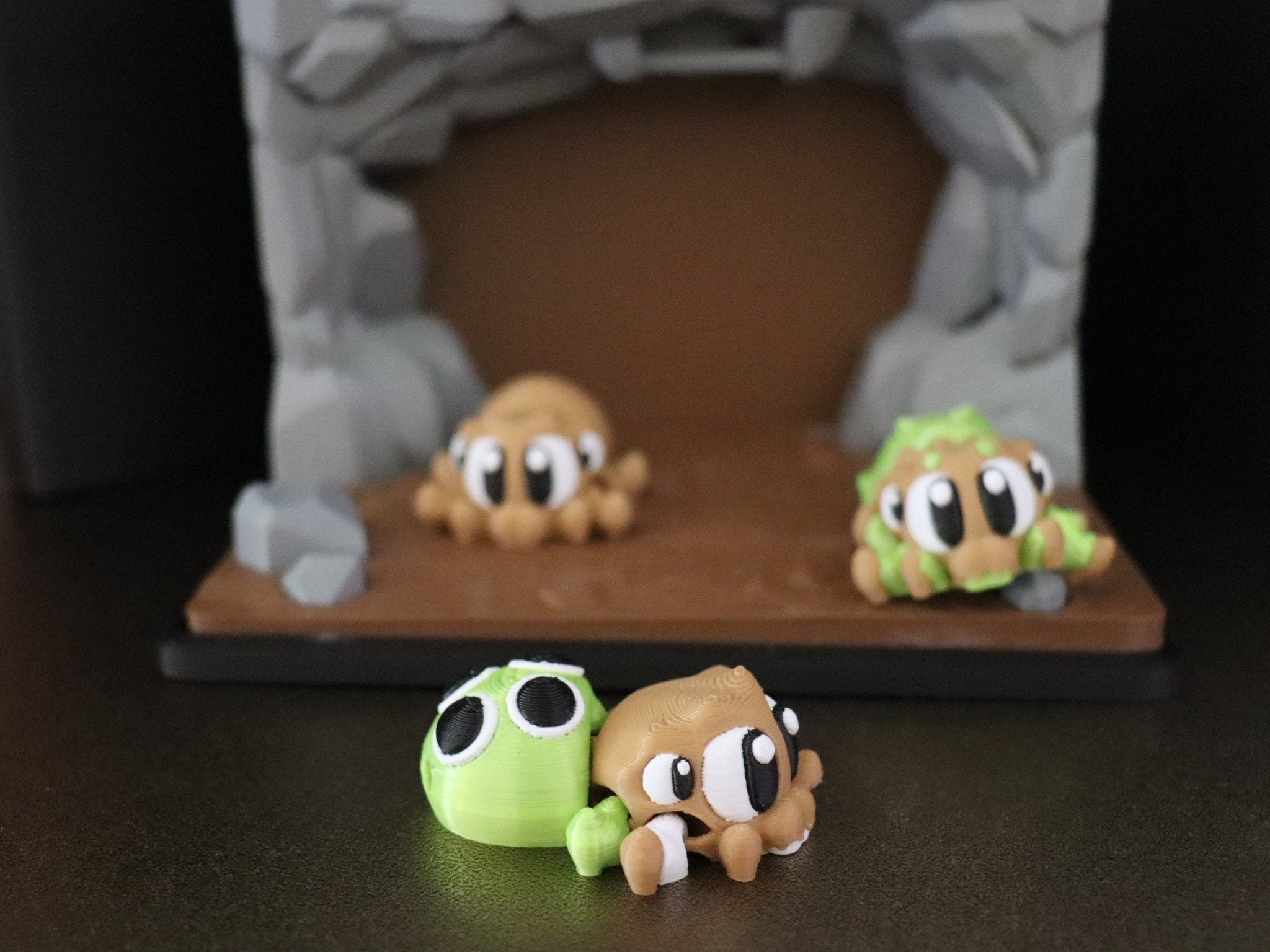 Buddy Set – Spinnen Trio 🕷💚 - Protoplot3D