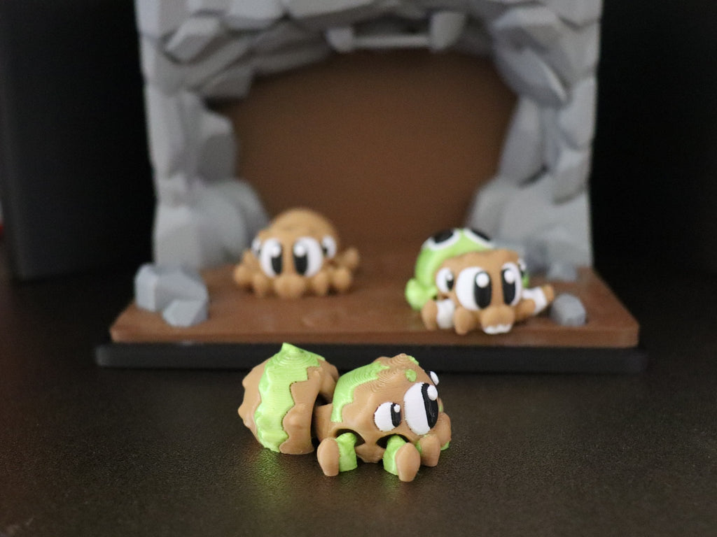 Buddy Set – Spinnen Trio 🕷💚 - Protoplot3D