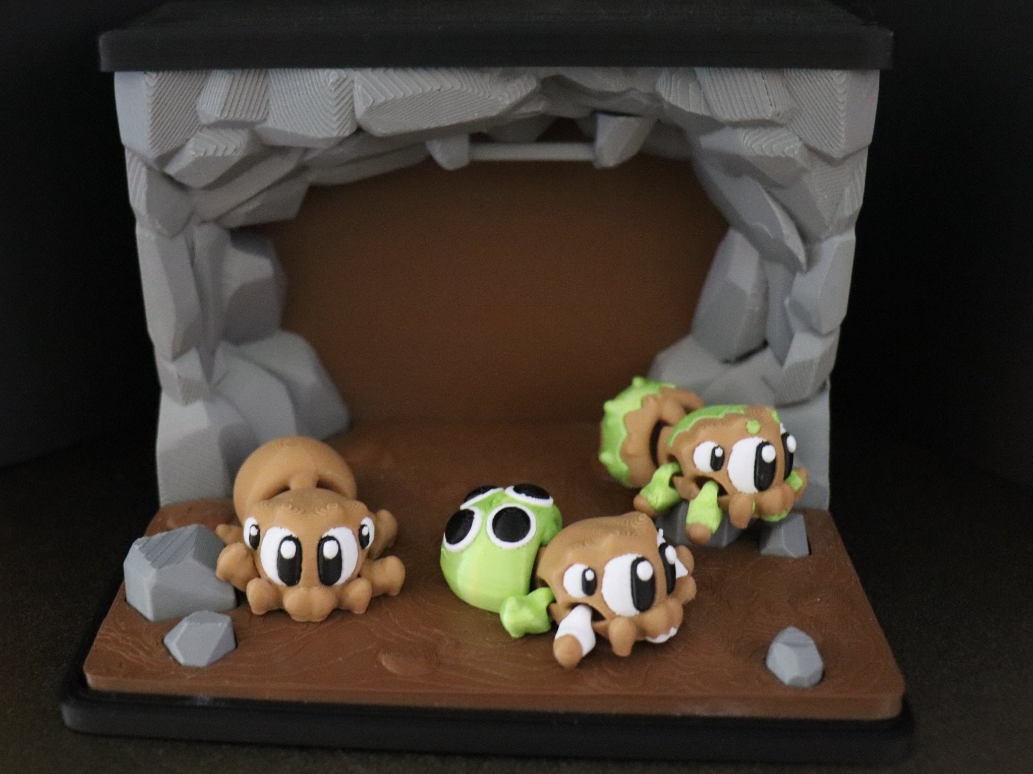 Buddy Set – Spinnen Trio 🕷💚 - Protoplot3D