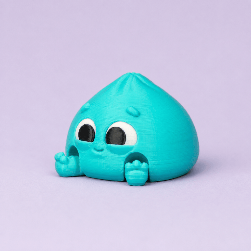 Dumpling Clicker Schlüsselanhänger mit Schraubbox - ProtoPlot3D