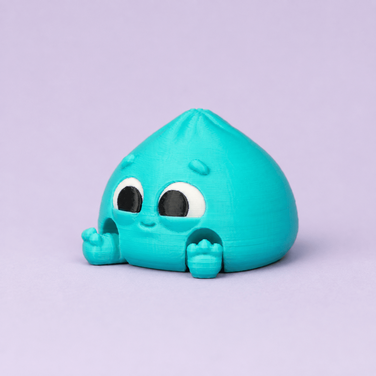 Dumpling Clicker Schlüsselanhänger mit Schraubbox - ProtoPlot3D