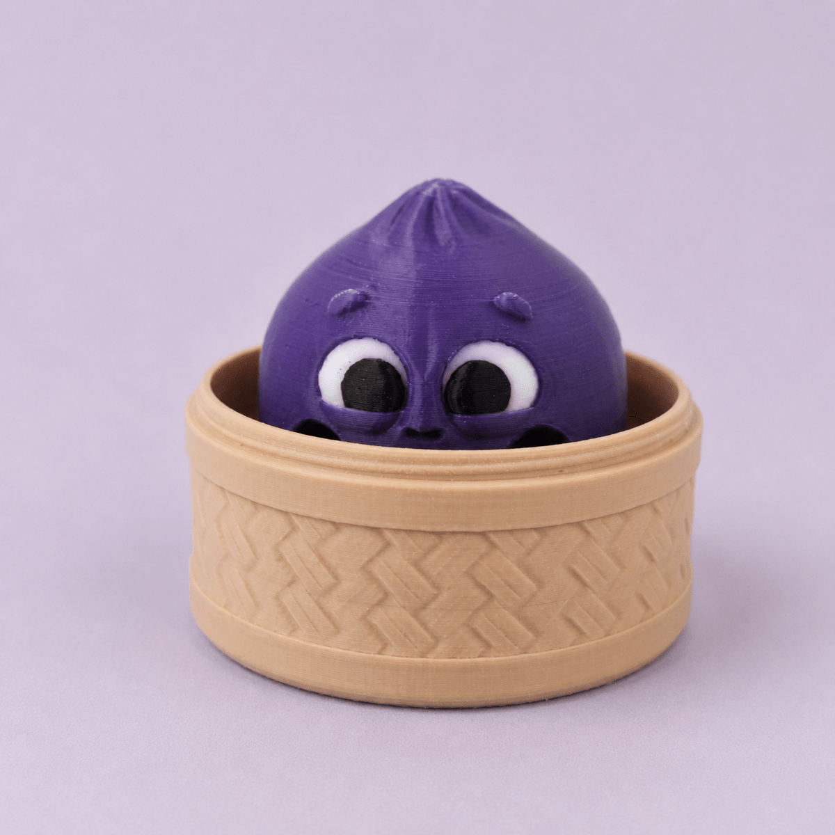 Dumpling Clicker Schlüsselanhänger mit Schraubbox - ProtoPlot3D