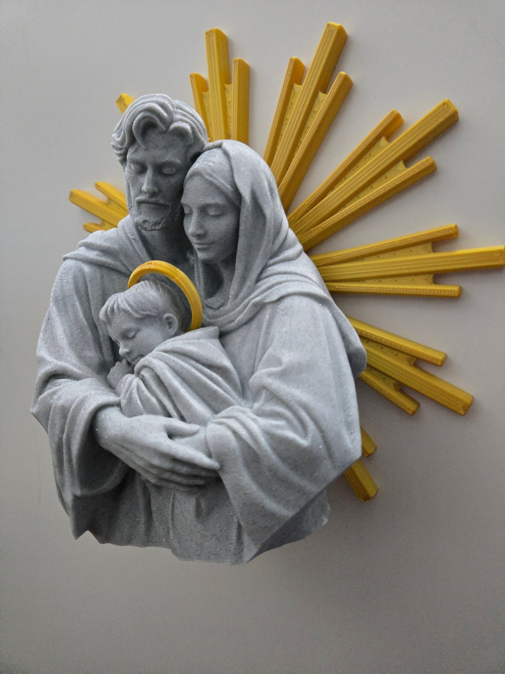 Heilige Familie Figur – Wandrelief & Standfigur – Swiss Made - Protoplot3D