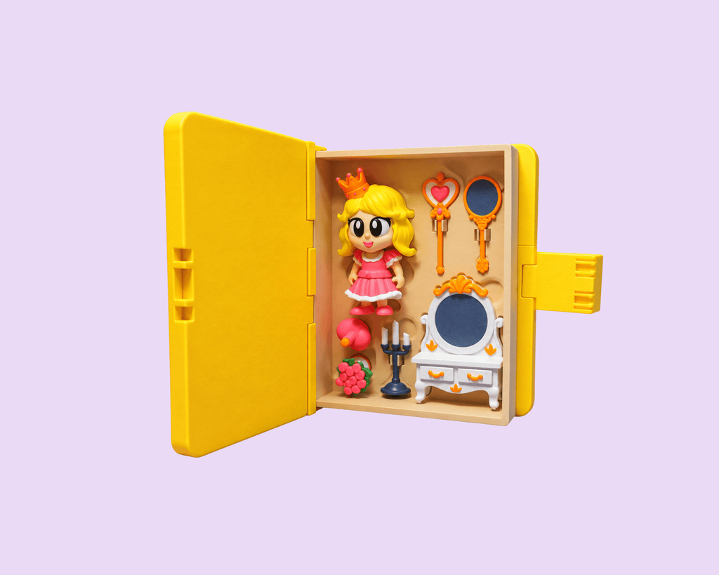 Magisches Zauberbuch Spielset – Fantasy Spielzeug für Kinder - Protoplot3D