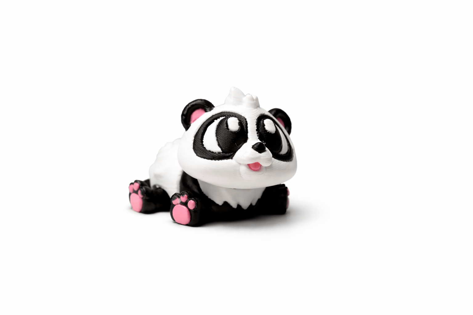 Panda Figuren Set & Einzelfiguren – 3D Druck Spielzeug – Swiss Made - Protoplot3D