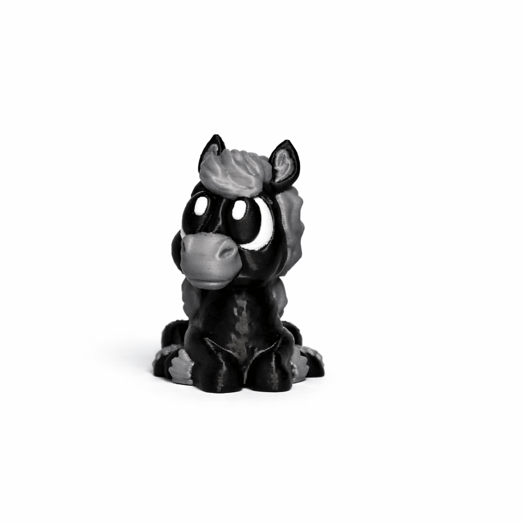 Pferd & Fohlen 3D Druck Spielzeug – bewegliche Tierfiguren – Swiss Made - Protoplot3D