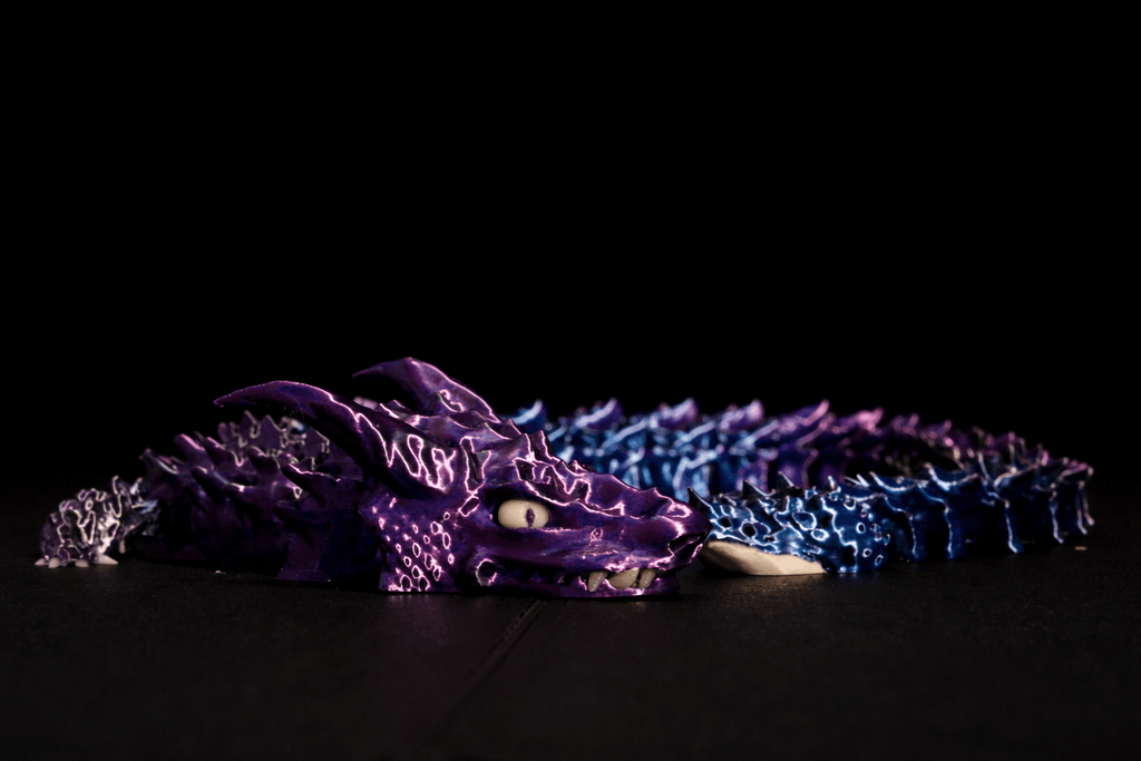 ProtoDrache SchattenBlitz – 3D Druck Drache – beweglich – Silk Drache – Spielzeug Drache – Swiss Made - Protoplot3D