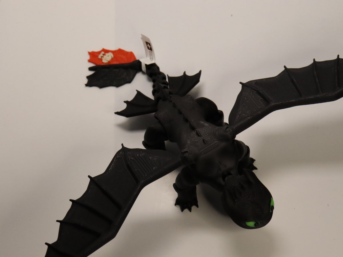 ProtoDrache Schattenkralle – Beweglicher Drache – Swiss Made - Protoplot3D