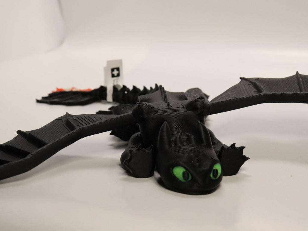 ProtoDrache Schattenkralle – Beweglicher Drache – Swiss Made - Protoplot3D