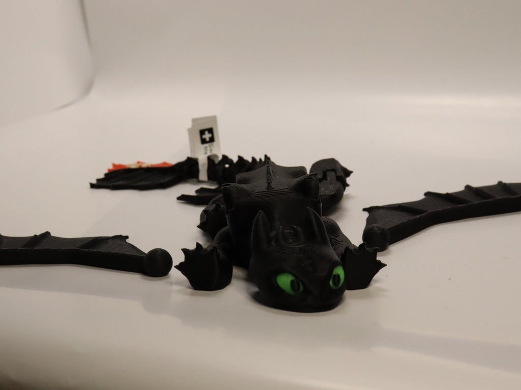 ProtoDrache Schattenkralle – Beweglicher Drache – Swiss Made - Protoplot3D