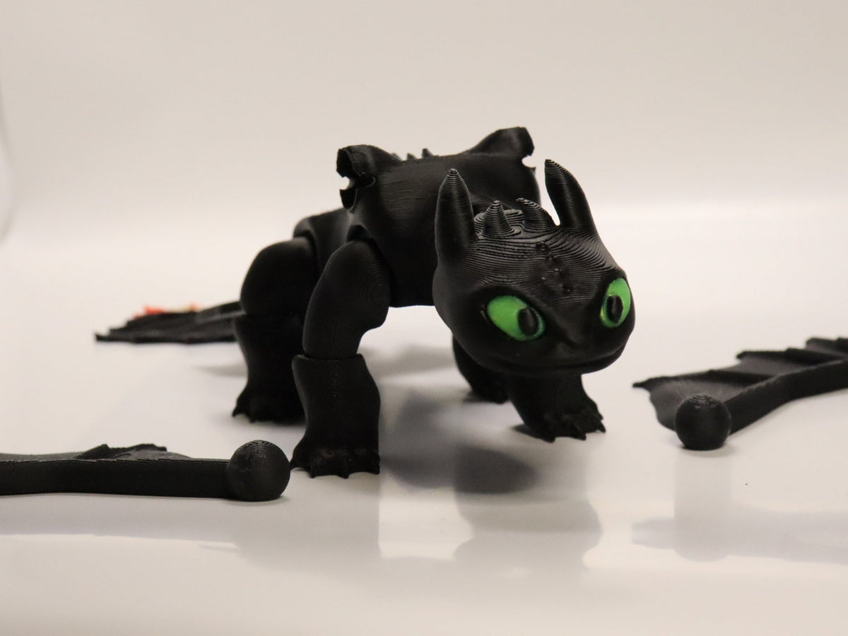 ProtoDrache Schattenkralle – Beweglicher Drache – Swiss Made - Protoplot3D