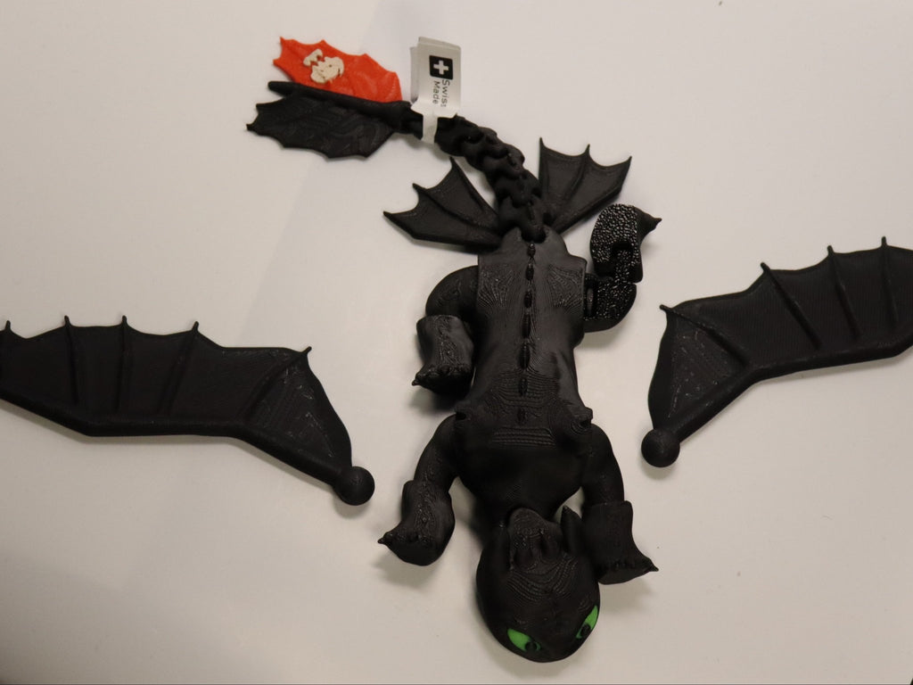 ProtoDrache Schattenkralle – Beweglicher Drache – Swiss Made - Protoplot3D