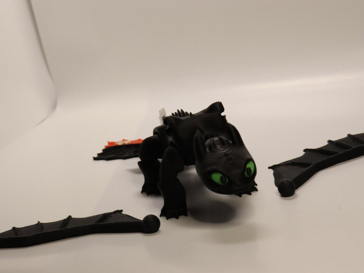 ProtoDrache Schattenkralle – Beweglicher Drache – Swiss Made - Protoplot3D