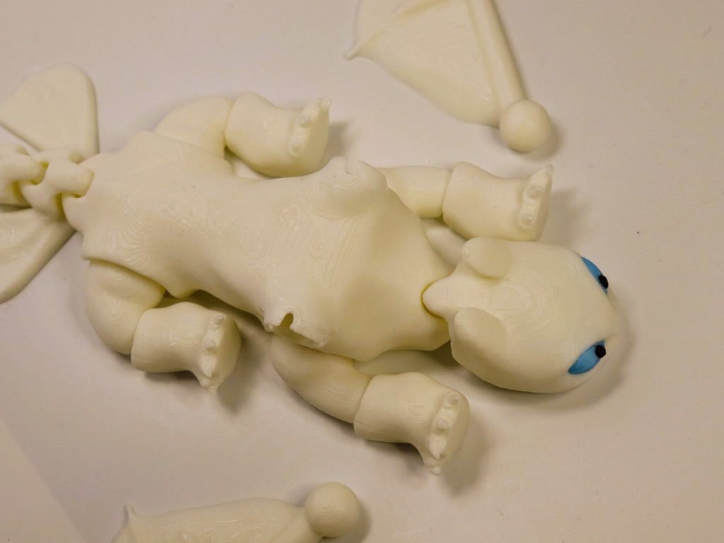 ProtoDrache Schneeflügel - Protoplot3D