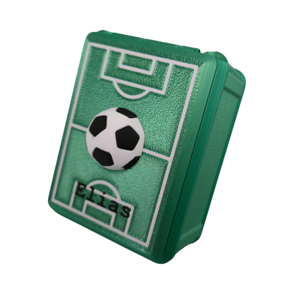 Personalized Football Sticker Box | 3D Print SwissMade