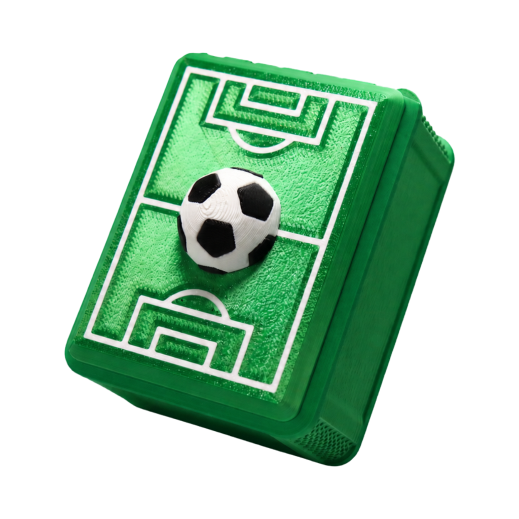 Personalized Football Sticker Box | 3D Print SwissMade